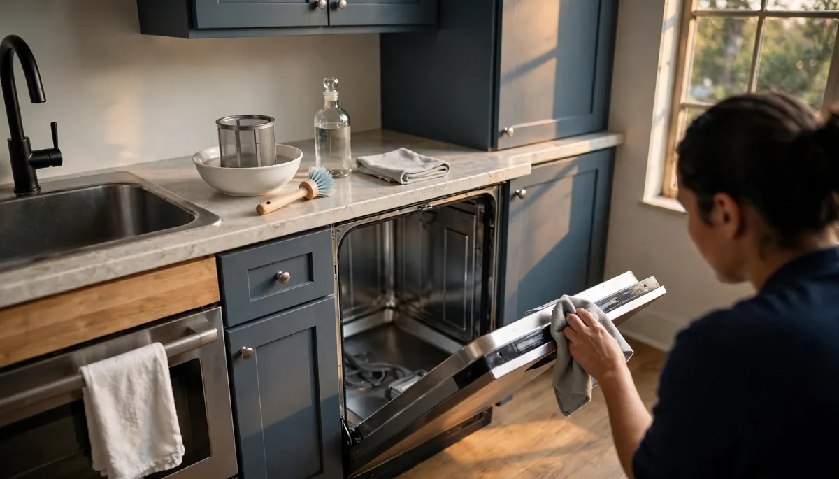 How to Clean a KitchenAid Dishwasher